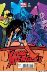 Young Avengers #1 Variant Cover by Bryan Lee O'Malley